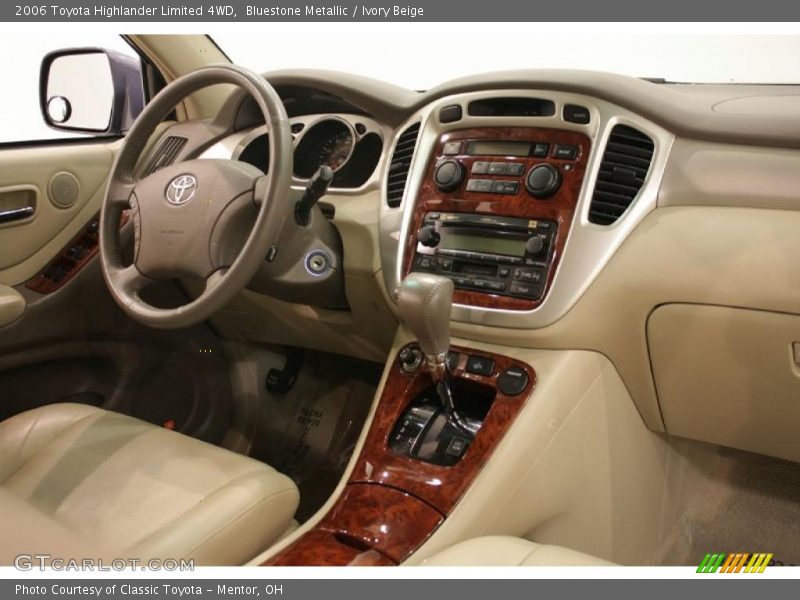 Bluestone Metallic / Ivory Beige 2006 Toyota Highlander Limited 4WD