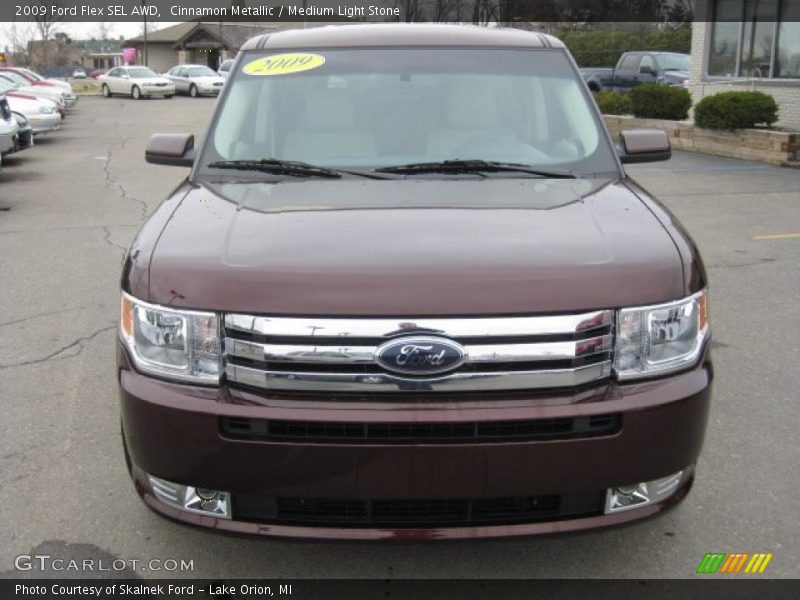 Cinnamon Metallic / Medium Light Stone 2009 Ford Flex SEL AWD