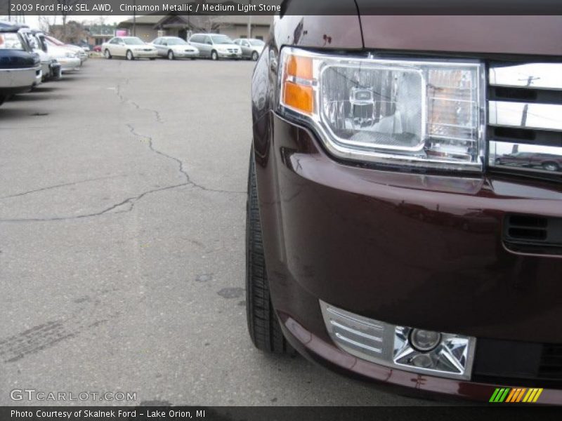 Cinnamon Metallic / Medium Light Stone 2009 Ford Flex SEL AWD