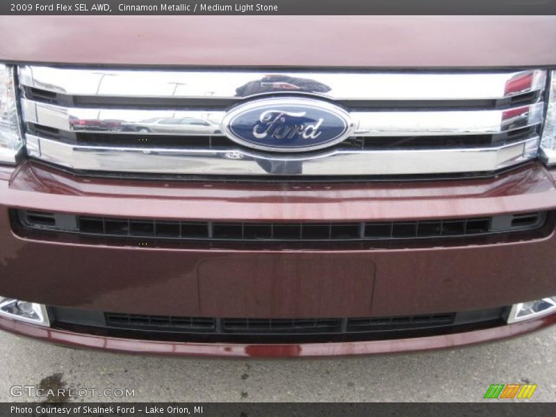 Cinnamon Metallic / Medium Light Stone 2009 Ford Flex SEL AWD