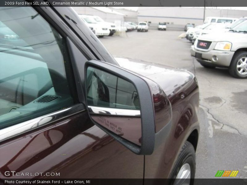 Cinnamon Metallic / Medium Light Stone 2009 Ford Flex SEL AWD