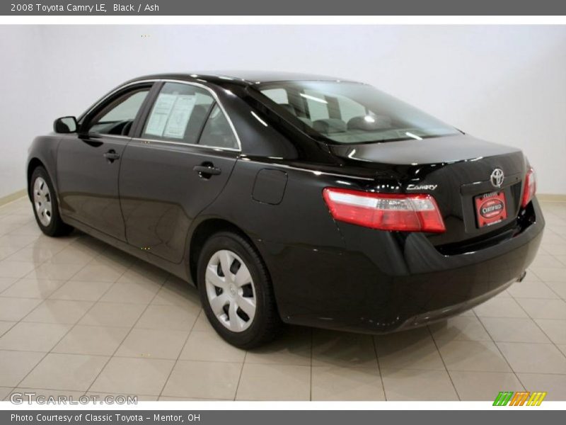 Black / Ash 2008 Toyota Camry LE