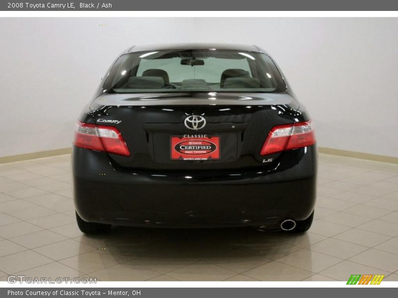Black / Ash 2008 Toyota Camry LE