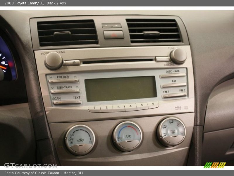 Black / Ash 2008 Toyota Camry LE