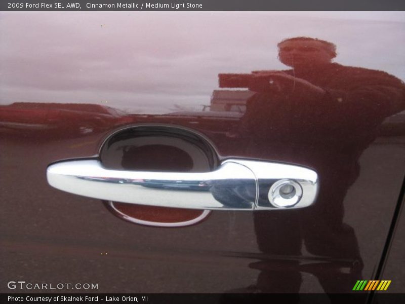 Cinnamon Metallic / Medium Light Stone 2009 Ford Flex SEL AWD