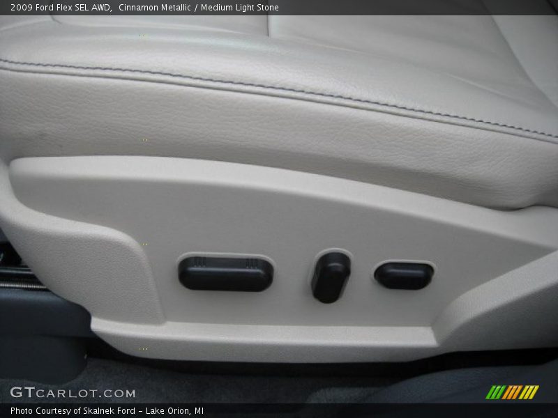 Cinnamon Metallic / Medium Light Stone 2009 Ford Flex SEL AWD