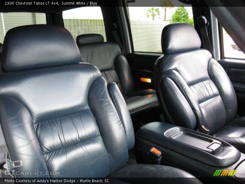 Summit White / Blue 1996 Chevrolet Tahoe LT 4x4