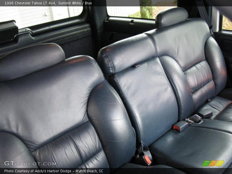 Summit White / Blue 1996 Chevrolet Tahoe LT 4x4