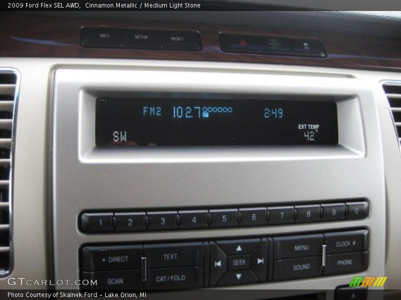 Cinnamon Metallic / Medium Light Stone 2009 Ford Flex SEL AWD