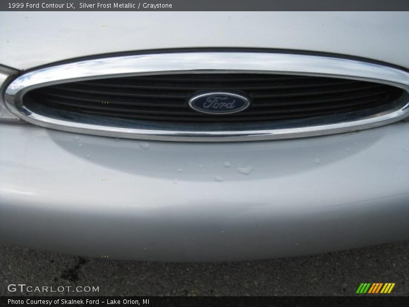 Silver Frost Metallic / Graystone 1999 Ford Contour LX