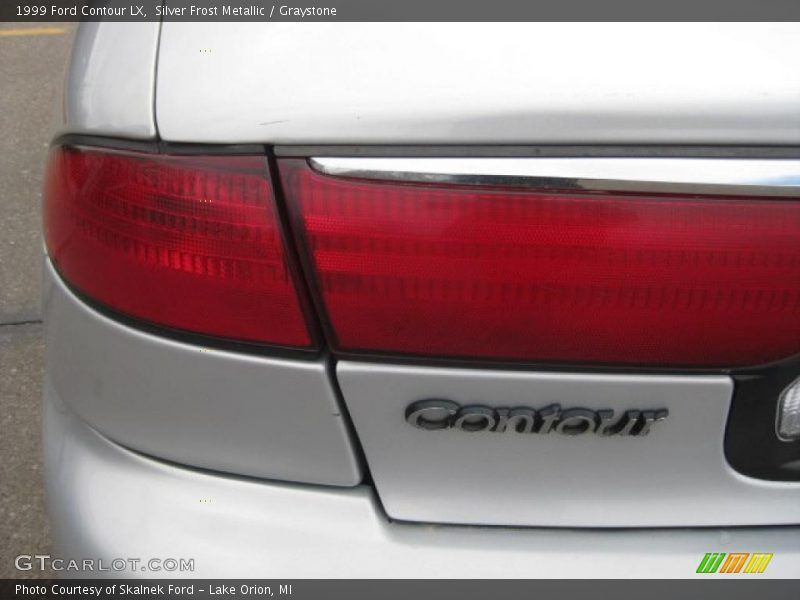 Silver Frost Metallic / Graystone 1999 Ford Contour LX