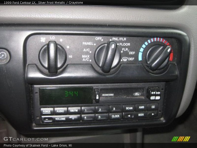 Silver Frost Metallic / Graystone 1999 Ford Contour LX