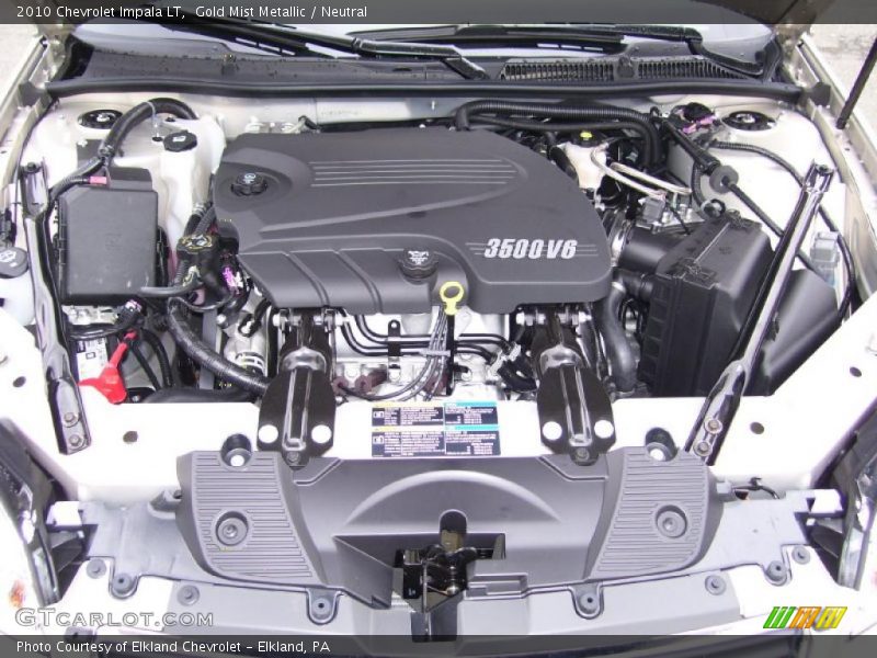 Gold Mist Metallic / Neutral 2010 Chevrolet Impala LT