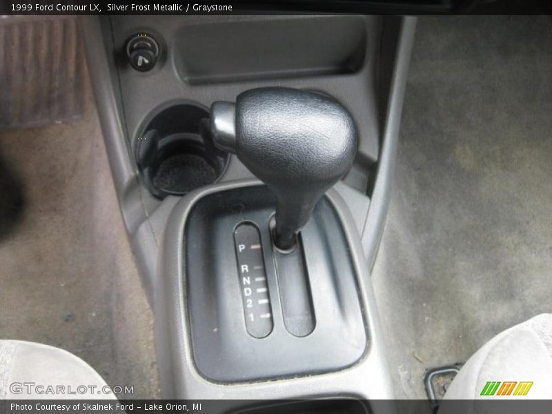 Silver Frost Metallic / Graystone 1999 Ford Contour LX