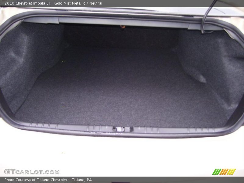 Gold Mist Metallic / Neutral 2010 Chevrolet Impala LT