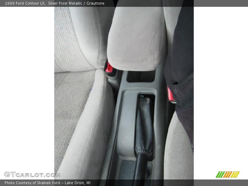 Silver Frost Metallic / Graystone 1999 Ford Contour LX