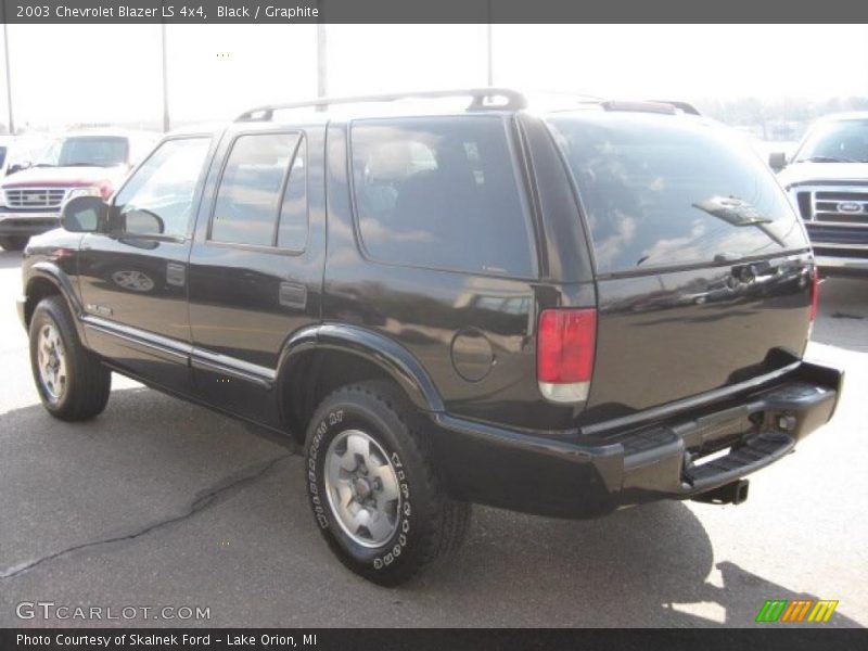 Black / Graphite 2003 Chevrolet Blazer LS 4x4