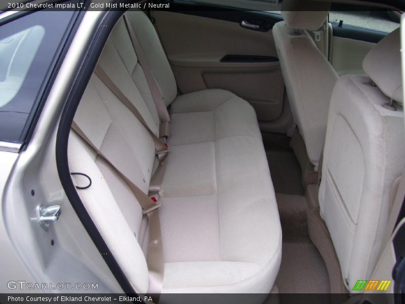 Gold Mist Metallic / Neutral 2010 Chevrolet Impala LT