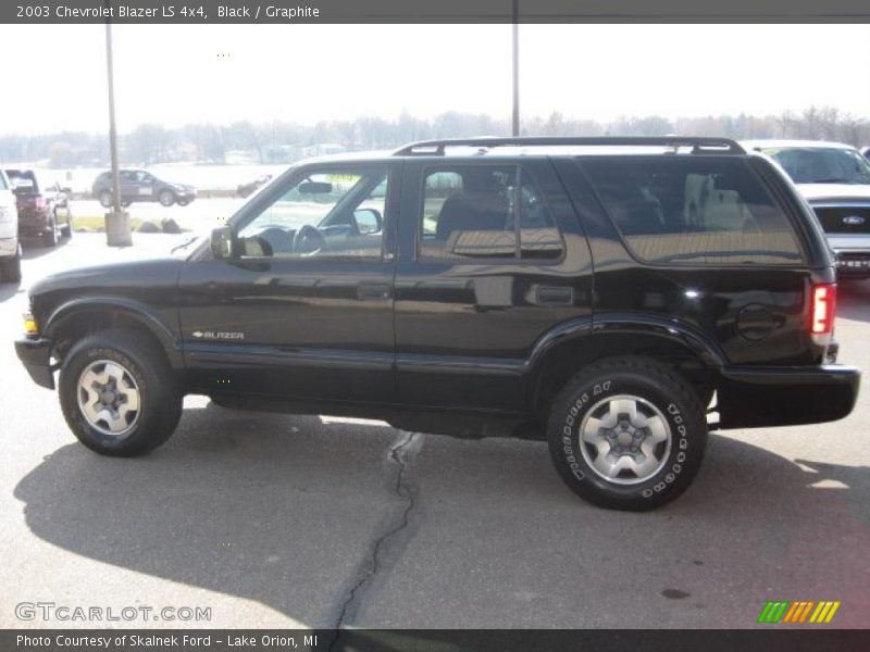 Black / Graphite 2003 Chevrolet Blazer LS 4x4