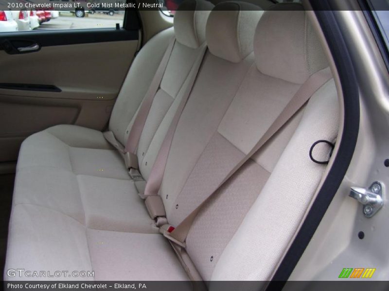 Gold Mist Metallic / Neutral 2010 Chevrolet Impala LT
