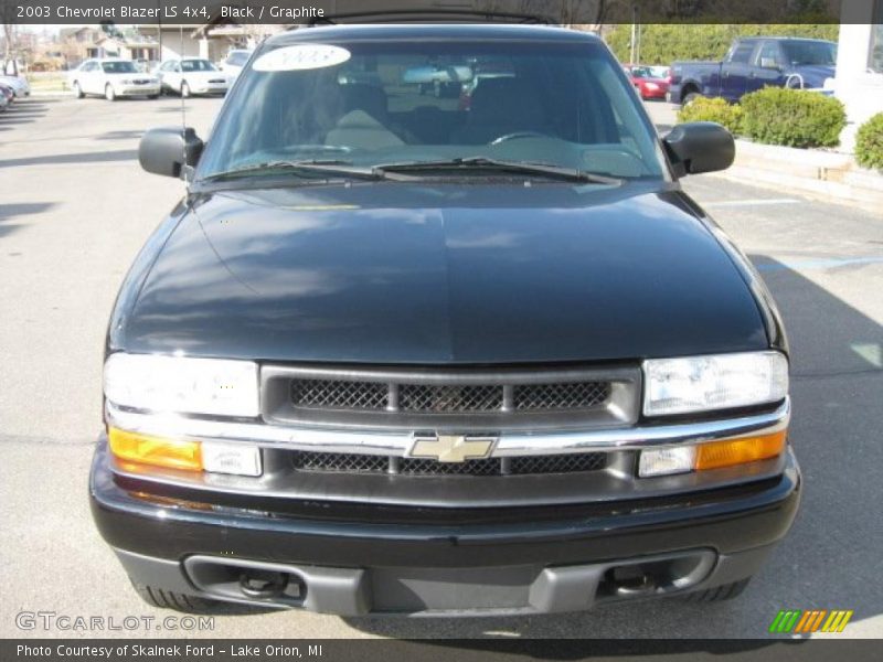 Black / Graphite 2003 Chevrolet Blazer LS 4x4