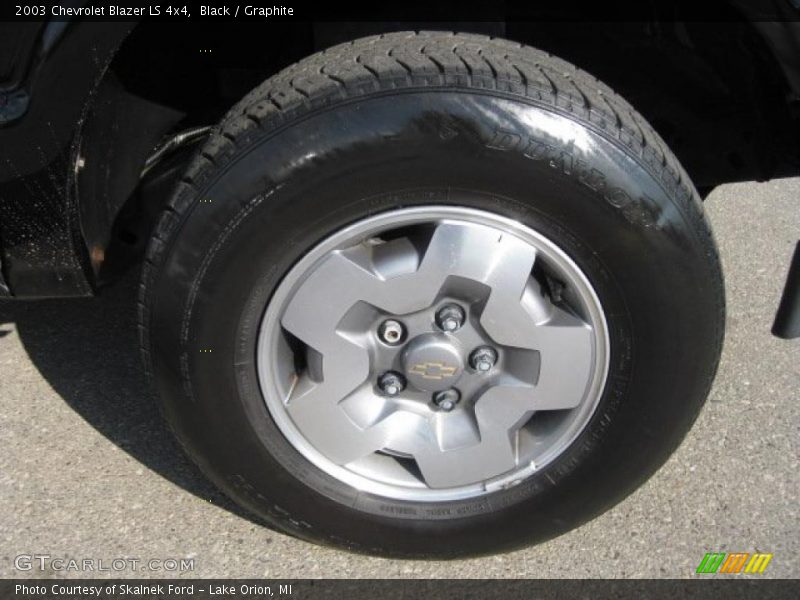 Black / Graphite 2003 Chevrolet Blazer LS 4x4