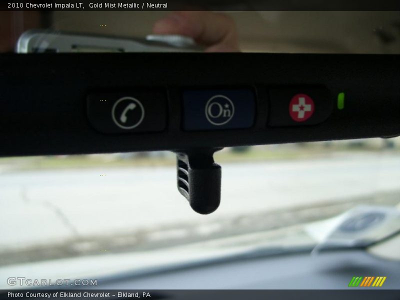 Gold Mist Metallic / Neutral 2010 Chevrolet Impala LT