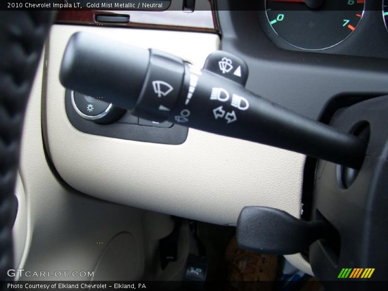 Gold Mist Metallic / Neutral 2010 Chevrolet Impala LT