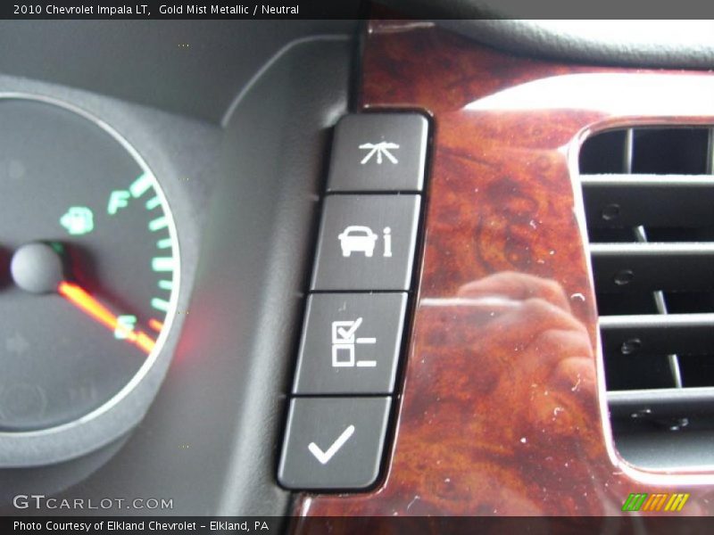 Gold Mist Metallic / Neutral 2010 Chevrolet Impala LT