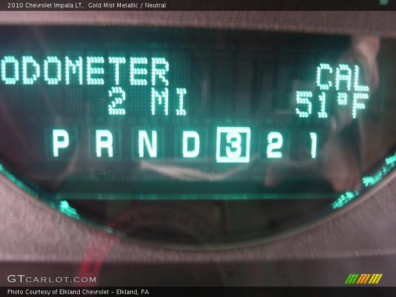 Gold Mist Metallic / Neutral 2010 Chevrolet Impala LT