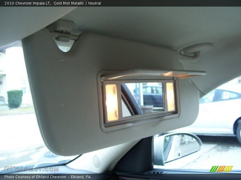 Gold Mist Metallic / Neutral 2010 Chevrolet Impala LT