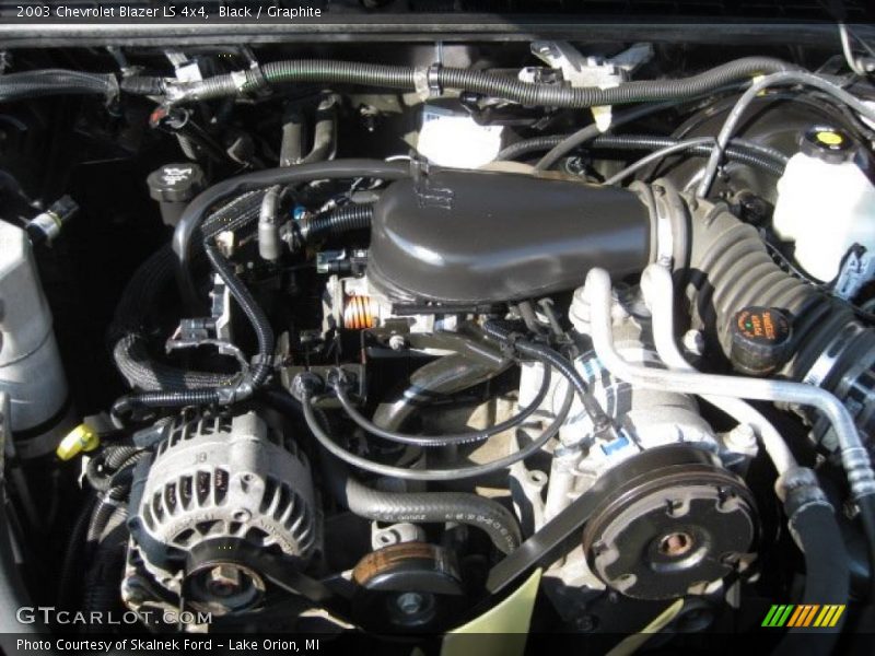 Black / Graphite 2003 Chevrolet Blazer LS 4x4