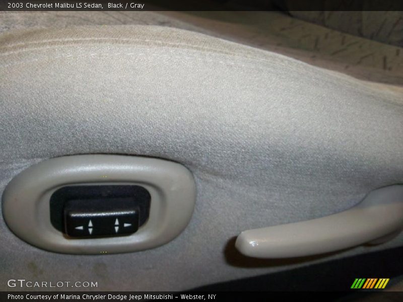 Black / Gray 2003 Chevrolet Malibu LS Sedan
