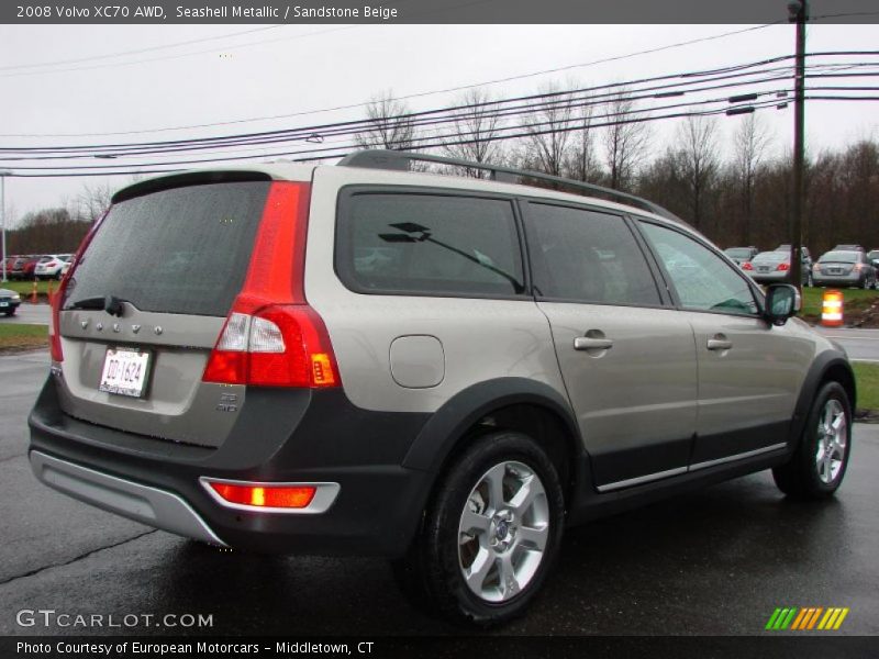 Seashell Metallic / Sandstone Beige 2008 Volvo XC70 AWD