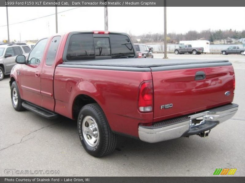 Dark Toreador Red Metallic / Medium Graphite 1999 Ford F150 XLT Extended Cab