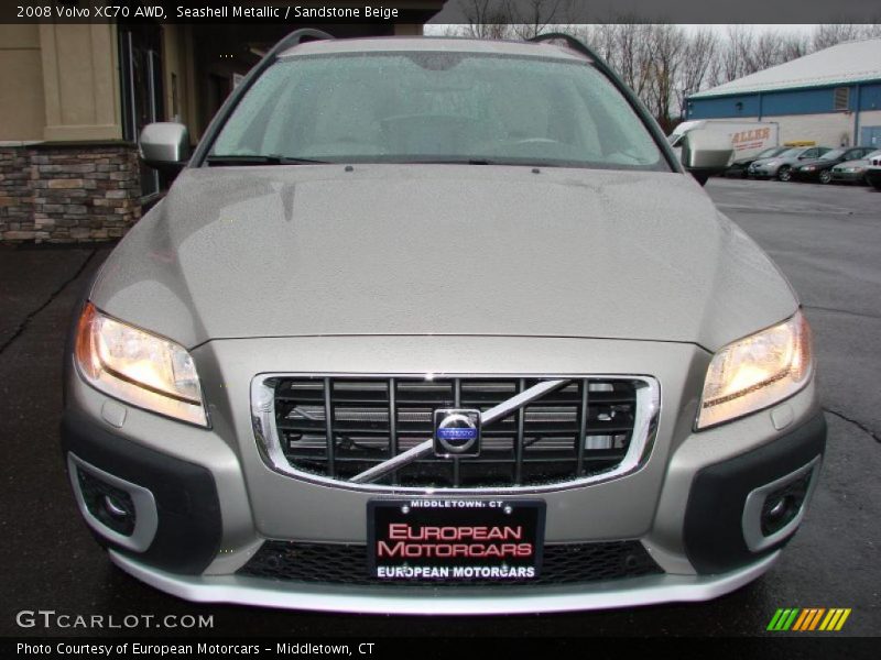 Seashell Metallic / Sandstone Beige 2008 Volvo XC70 AWD