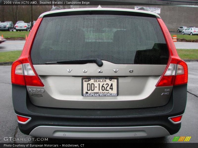 Seashell Metallic / Sandstone Beige 2008 Volvo XC70 AWD