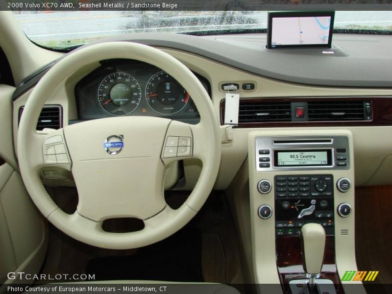 Seashell Metallic / Sandstone Beige 2008 Volvo XC70 AWD