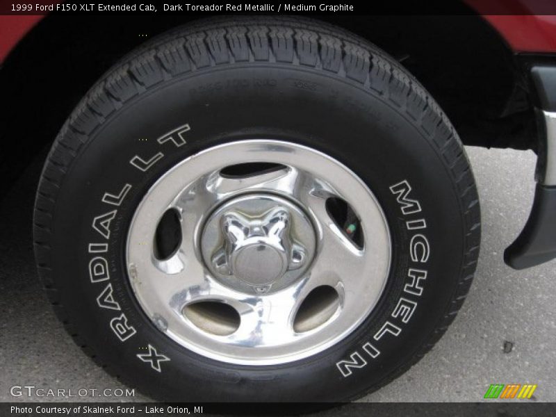 Dark Toreador Red Metallic / Medium Graphite 1999 Ford F150 XLT Extended Cab