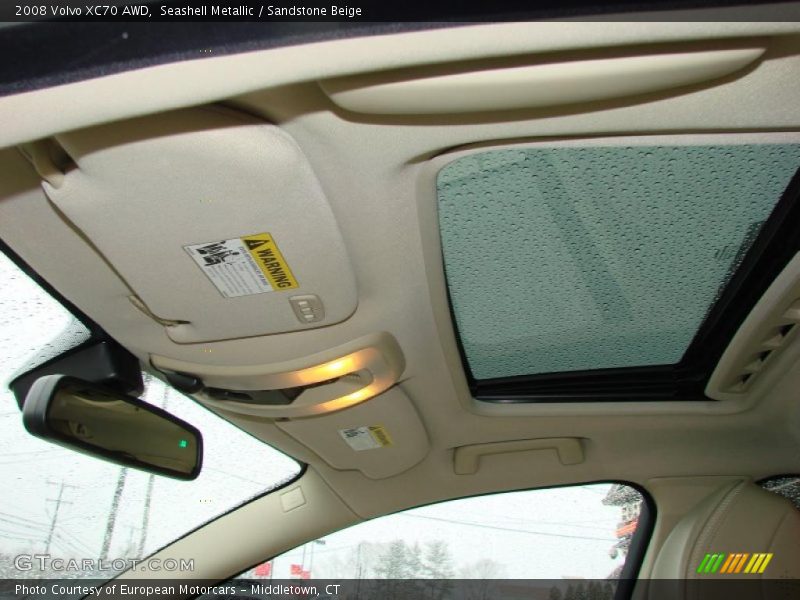 Seashell Metallic / Sandstone Beige 2008 Volvo XC70 AWD