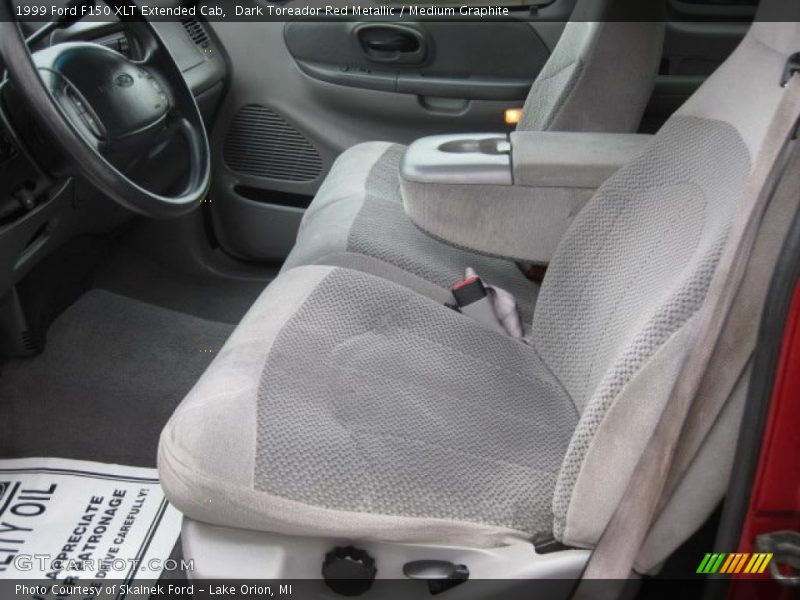 Dark Toreador Red Metallic / Medium Graphite 1999 Ford F150 XLT Extended Cab