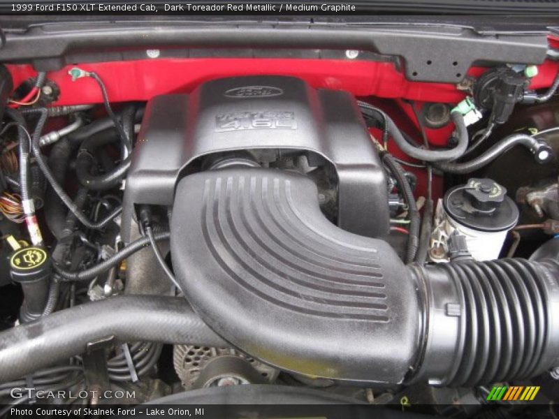 Dark Toreador Red Metallic / Medium Graphite 1999 Ford F150 XLT Extended Cab