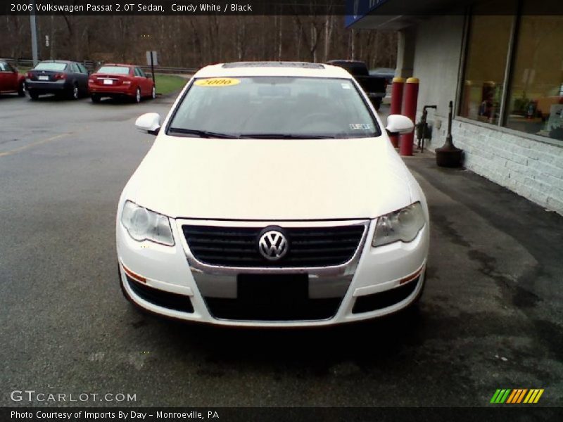 Candy White / Black 2006 Volkswagen Passat 2.0T Sedan