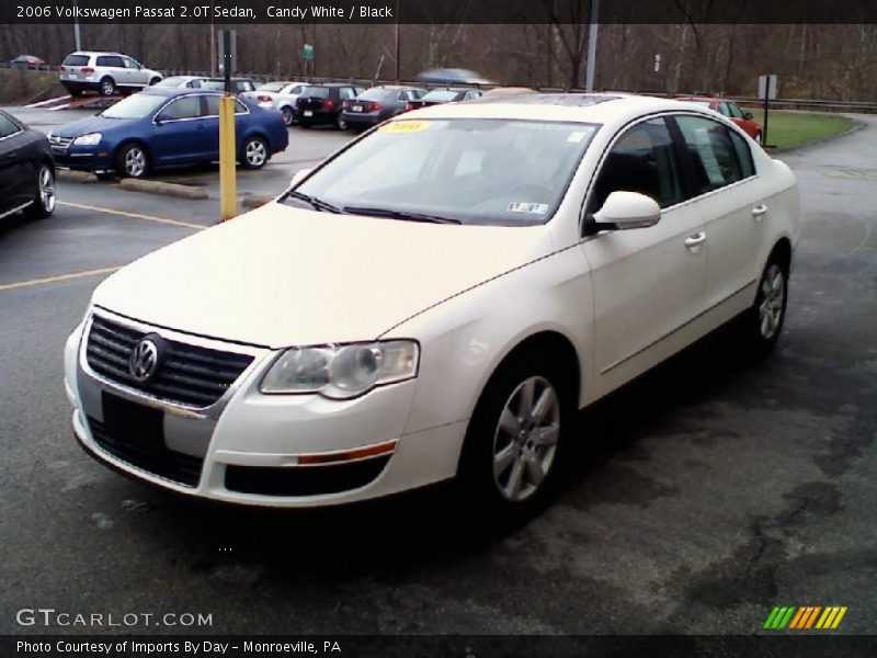 Candy White / Black 2006 Volkswagen Passat 2.0T Sedan