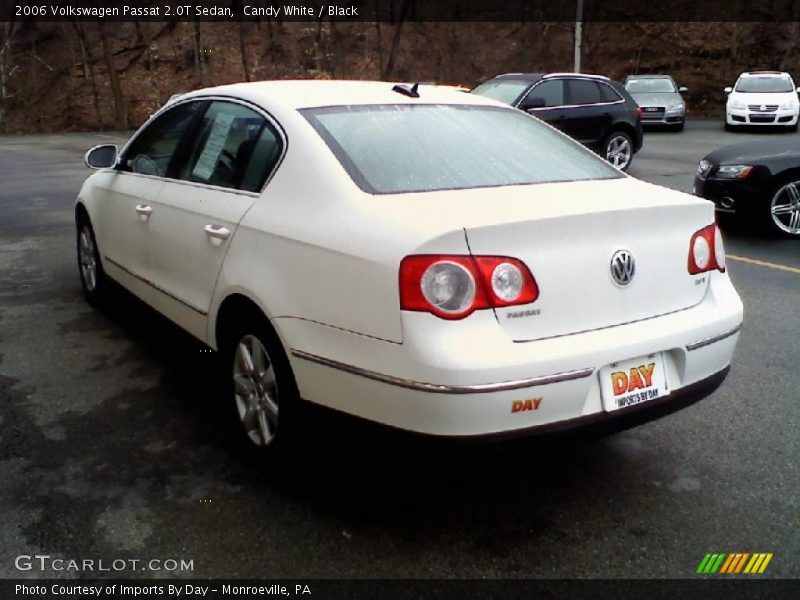 Candy White / Black 2006 Volkswagen Passat 2.0T Sedan