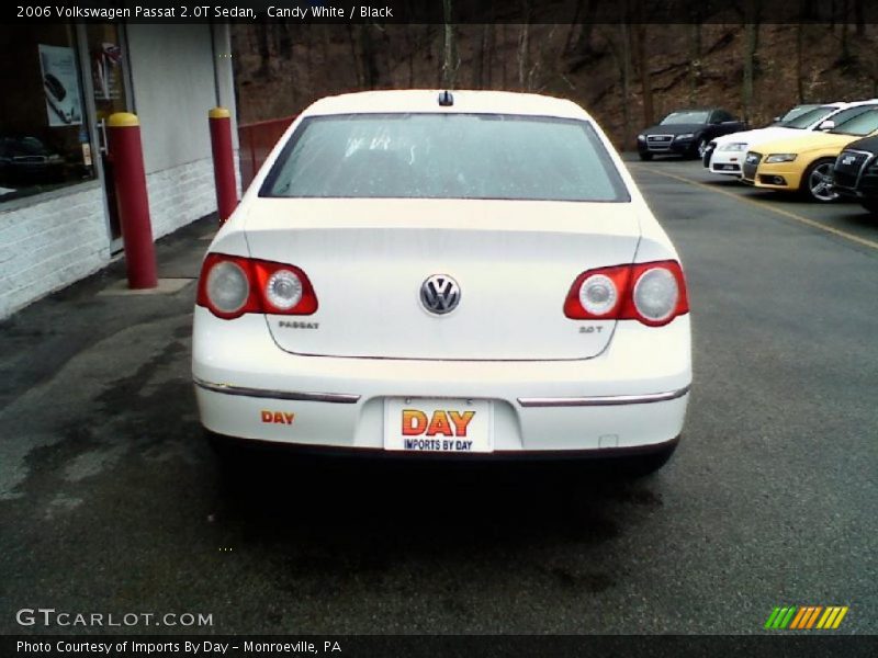 Candy White / Black 2006 Volkswagen Passat 2.0T Sedan