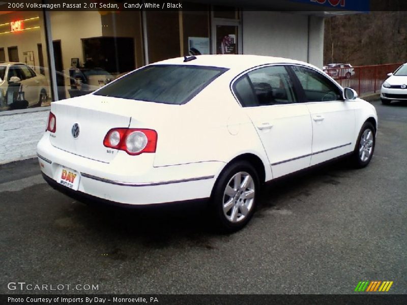 Candy White / Black 2006 Volkswagen Passat 2.0T Sedan