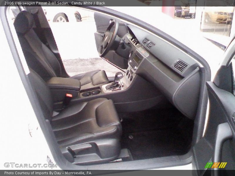 Candy White / Black 2006 Volkswagen Passat 2.0T Sedan