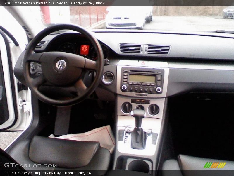 Candy White / Black 2006 Volkswagen Passat 2.0T Sedan
