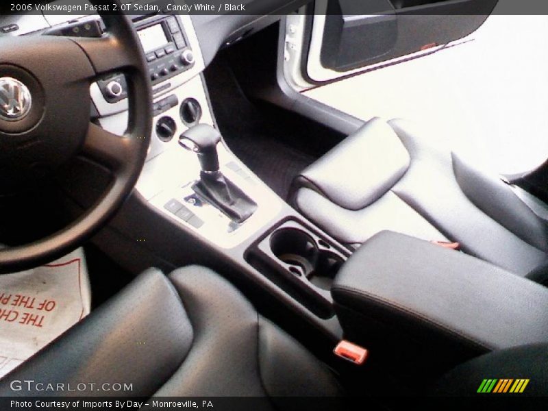 Candy White / Black 2006 Volkswagen Passat 2.0T Sedan